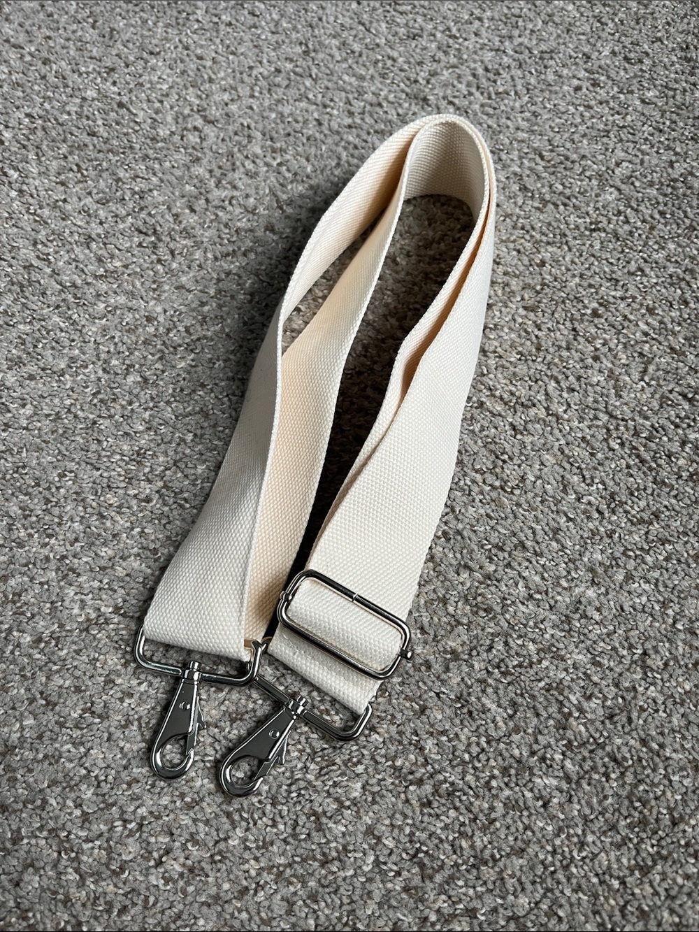 Canvas bag strap